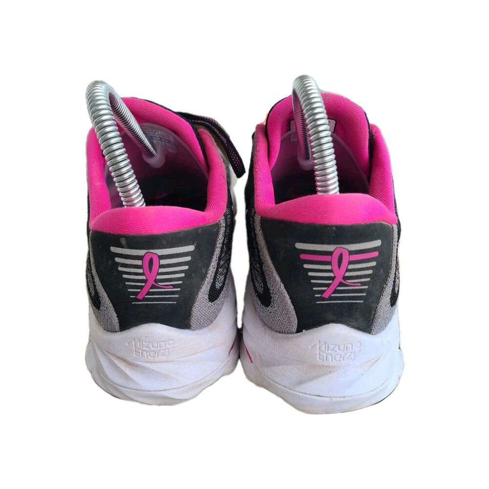 Mizuno Wave Rider 27 Project Zero Womens 10 Pink Black Gray BCRF Gorpcore - Picture 5 of 8